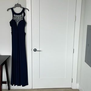 Navy Formal Dress Size 7/8